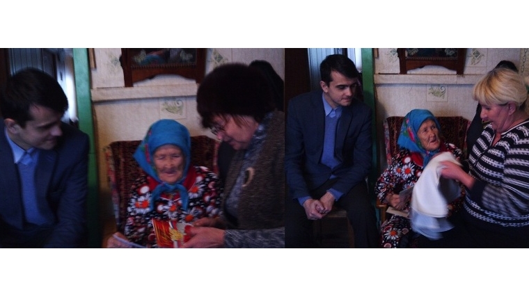 Жительнице деревни Ермошкино Николаевой Елене Ананьевне исполнилось 90 лет