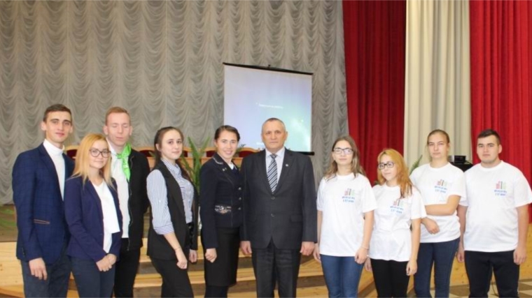 Информационно-консультационная бригада провела встречу с молодежью Вурнарского района