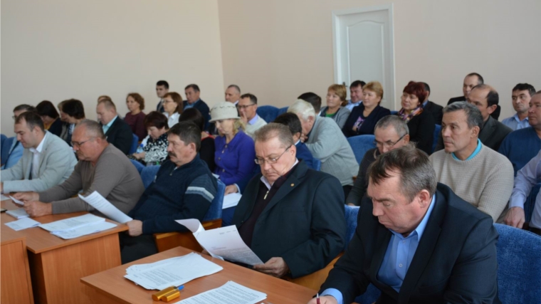 Состоялось 39-е очередное заседание Вурнарского районного Собрания депутатов
