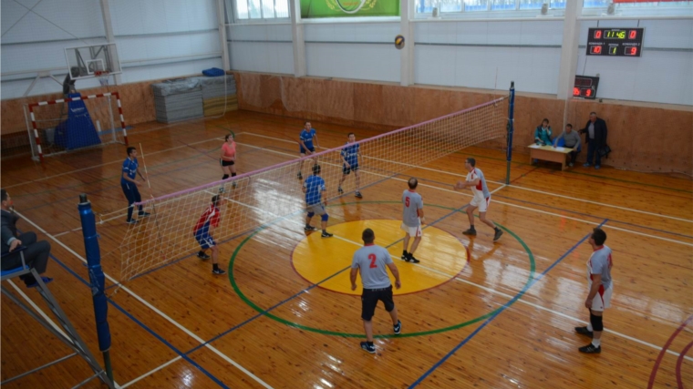 В Вурнарском районе проходят игры по волейболу в рамках XVII Спартакиады работников органов государственной власти и местного самоуправления