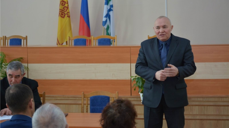 Глава администрации района Леонид Николаев принял участие в пленуме Совета ветеранов